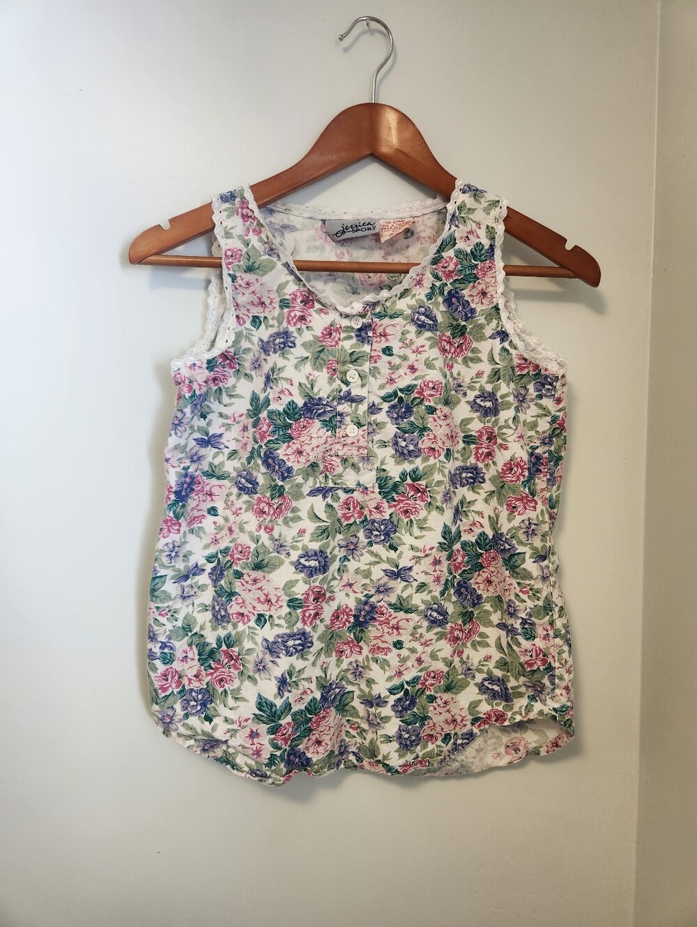 Vintage 90's Jessica Sport Floral Tank